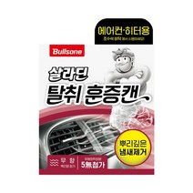 불스원 폴라패밀리 살라딘 에어컨 히터 훈증타입 차량탈취제 무향 본품, 65.8g, 7개