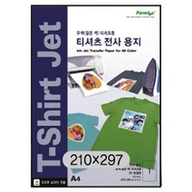 원클릭도매/티셔츠전사용지(IT-5389/3매/폼텍)