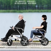 휠체어 케어라인 전동차 노인전동차 장애인 전동휠체어대여 여행용 보행차 전동휠체어 관광 실버케어, 04