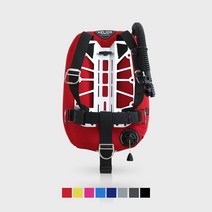 헬리오스 HELIOS 경량BCD-스텔라라이트 X1 싱글탱크 BCD 시스템, 핑크, 21 lbs