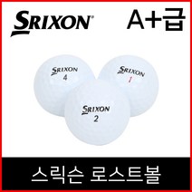 스릭슨 A+급 로스트볼 50구 골프공 연습용 라운딩볼, 스릭슨 특A+급 화이트볼 50구