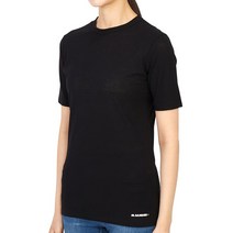 질샌더 [질샌더] 로고 JPPU707510 WU248308 001 여자 반팔티셔츠