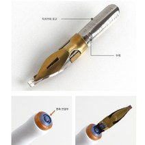 NIKKO 니코 캘리그라피 전용펜촉 A타입 굵기가 일정한 Flat타입, A타입-0.5mm