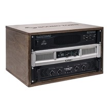 922976 Sound Town DIY 4U 스튜디오 랙 발트해 자작나무 합판 골든 오크 조립 필요SDRKY4, 6U, Weathered Gray, Assembly N