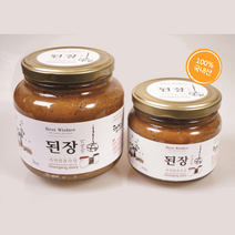 청정 땅끝 해남 3년숙성 명인 맛있는 전통 재래식 된장 국내산, 1kg, 1개
