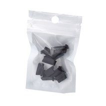 티테크 USB 포트 먼지마개 블랙(10개)/실리콘 소재/T-DC-USB-B10/USB A타입 포트의 먼지나 이물질이 들어가는것을 방지, 소혜점빵 1