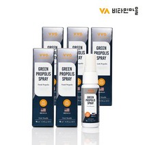 비타민마을 미국직수입 브라질 그린프로폴리스 스프레이 5병, 없음