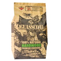 이과스콜 100% NATURAL HARDWOOD PREMIUM CHARCOAL 캠핑용 숯, 2kg, 2개