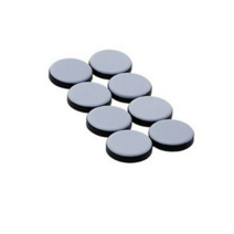 이지슬라이드 가구 슬라이딩 패드 부착형 원형 30mm 4p, 6개