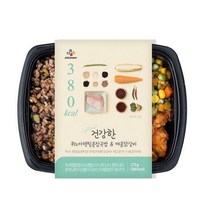 CJ 건강한도시락 퀴노아렌틸콩잡곡밥&매콤닭갈비 5팩, 퀴노아렌틸콩잡곡밥 매콤닭갈비5