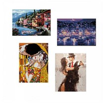 노인학교 요양원 실버타운 노인 어르신 치매예방 실내활동 명화 보석 십자수, 11베니스의거리