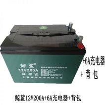 12V 볼트 배터리 36A AH80A100 야시장 조명 인큐베이션 인버터 소방 펌프 건전지, 12V200A 모델 + 6A 충전기 + 가