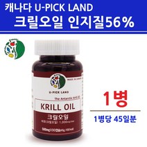 크릴오일 인지질56% 원액 캡슐 1000mg ncs추출 선상가공 크릴새우 액체 기름 액상 오메가3 6 9 EPA DHA 고함량 아스타잔틴 친환경가공 Krill oil 직수입 직구, 1병