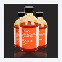 쿵스 GCC010 클리어 도료 80ml (선택), GCC-014 클리어컬러 오렌지