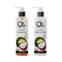 Ola Tropical Apothecary Coconut Organic Shampoo and Conditioner Hair Pair Combo 8 fl oz each 미국직송 29