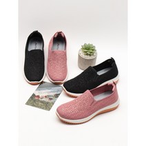 여성 슬립온 운동화