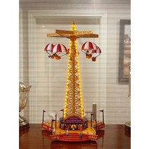 성탄절 장식품 스노우하우스 크리스마스 선물 기차 오르골 LED 눈꽃 생일 풍차오르골 관람차오르골