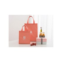 보온보냉가방 도시락통 지퍼백 파우치 캠핑 이유식주머니 기저귀 직장인 클러 런치 딜리 백, S(스몰)