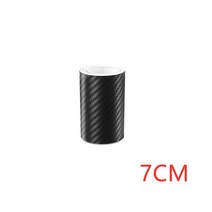 차기스제거 3d 탄소 섬유 자동차 스티커 10753m diy 페이스트 프로텍터 스트립 자동 도어 실 사이드 미러 스크래치 방지 테이프 보호 필름, 7cmx3m