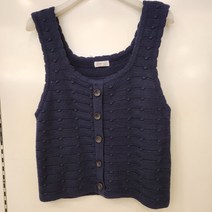 소이주니어 부평점 봄 가을에 예쁘게 입기좋은 여아 네이비 나시 니트 조끼