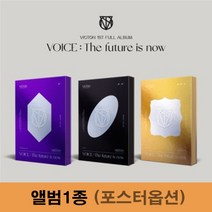빅톤 앨범 정규1집 THE FUTURE IS NOW [VICTON VOICE] 1종, 랜덤1종, 지관통에 넣은 포스터 1종