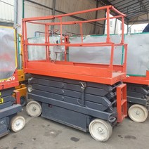 고소작업차 고소작업대 전동이동 유압리프트 판매 작업높이9.9m발판7.9m폭1.2m길이2.3m크기2.2m무게2.1톤 문의 후 결재 3226, 판매 작업높이9.9m발판7.9m