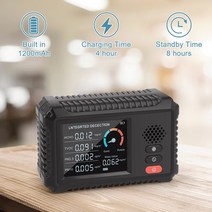 미세먼지측정기 공기질측정기 초미세먼지측정기 4 in 1 sensor tester 이산화탄소 모니터 휴대용 공기질 모니터 tvoc hcho pm2.5 pm10 가정용 야외 테스터