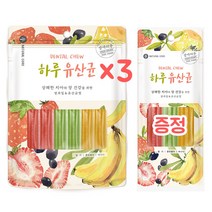 네츄럴코어 하루유산균 강아지간식 껌, 3팩, 혼합 12개입
