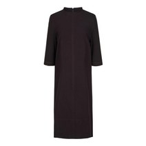 닥스 여성 19FW 닥스숙녀 브라운 스티치장식 울혼방 원피스 DLDR9C805W3