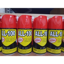 방청윤활제 360ml 올백 냄새없는윤활제 방청유 녹방지 일신제약 WD, all-100 방청윤활제 1개