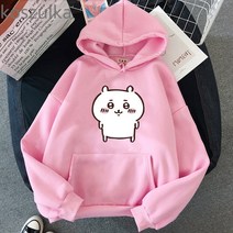 치이카와 하치와레 우사기 호화호화 후드 후드티