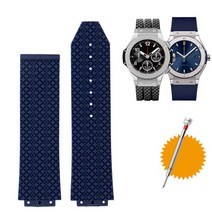 위블로시계줄 휴블럿시계줄 호환 HUBLOT 빅뱅 클래식 퓨전 시리즈 Skidproof 밴드 시계 스트랩에 대 한 실