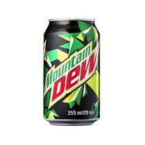 롯데 마운틴듀 355ml X 24개, 단품, 단품