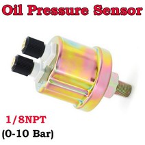 유면계 유량계 새로운 2 "52mm 자동차 보트 오일 압력 게이지 0-150PSI 오일 프레스 미터 0-10Bar 7, 04 Only Sensor