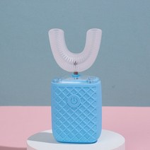 가성비어린이용 U 모양 전동 칫솔 충전식 실리콘 치과 클리너 만화 360 ° 음파, 21 7-15 toothbrush