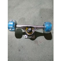 킥보드 액세서리 킥보드 브라켓 브리지 휠, 두꺼운갈매기알루미늄합금플래시휠블루한