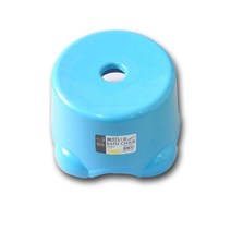 JFS859035원형 목욕의자 욕실의자 샤워의자 화장실의자, 파랑