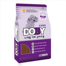 국산 강아지사료 도비 퍼피 2.5kg 생후 12개월이하바