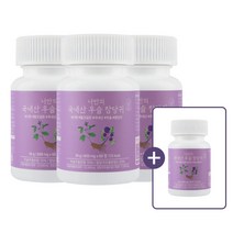 나만의 국내산 우슬 참당귀 데커신 뿌리 600mg 60정, 3+1(4개)