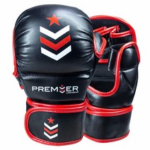 Revgear Premier 198.4g(7온스) 하이브리드 스파링 MMA 트레이닝 장갑 | 초보자 및 일상 체육관 사용에 이상적 | 보호를 위한 패딩 | 편안하고 내구성 있음 (, Small