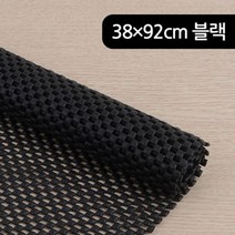 냉장고패드 생활잡화 냉장고깔판 38X92CM 블랙