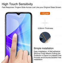 Oppo A77s 4G 용 2in1 카메라 렌즈 화면 보호기 A17 A57 A77 5G Oppoa77s CPH2473 스마트 폰 필름 블랙 엣지 강화 유리, [01] 1Glass 1Lens, [04] For Oppo A77 5G