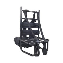 고급 산악 지게 등산 등짐 알루미늄 지개 경량 트래킹, 향상된 백 프레임 블랙, 1개