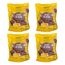 노브랜드 달콤한 초콜릿에 폭 빠진 땅콩 피넛초코바 252g x4개