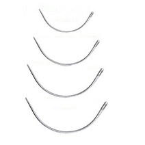 4Pcs 바느질 바늘 가죽 공예 액세서리 재봉 Leathercraft 구두 수리 도구 용품, 01 sliver