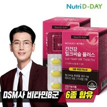 뉴트리디데이 메가렉스 밀크씨슬 플러스 PTP 2박스 2개월분, 뉴트리디데이 간 건강 밀크씨슬(PTP) 1개월분