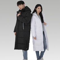 겨울점퍼-에어볼 롱패딩 101(BLK) 102(WHT) 남여공용