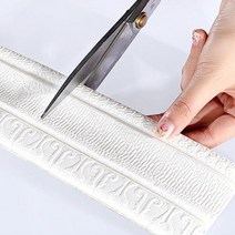 웨인스코팅 몰딩 벽 천장 PVC 폼 트림 도어 프레임 씰 장식 두께 폼 장식 폼, a