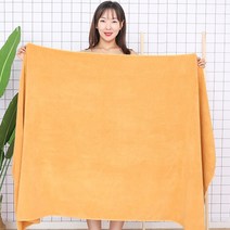 빠른 건조 홈 호텔 대형 마사지 비치 목욕 가운 소프트 뷰티 살롱 김이 나는 침대 시트 성인용 목욕 타월, 100x200cm, 금색의
