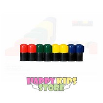 해피키즈스토어 고무경계블럭 - 놀이터부품 실외놀이터 경계석 친환경인조고무 놀이터경계 학교교구 안전경계, 노랑